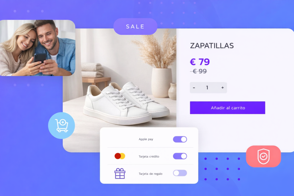 oferta en zapatillas blancas